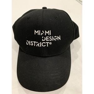 Miami Design District Soft Continental Baseball Hat Cap